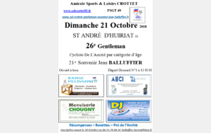 26ème Gentleman de St André d'Huiriat