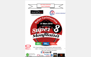 Rallye &quot;Le super 8 Montplaisirs&quot;