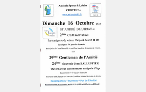 2ème CLM - 29ème Gentlemen de l'amitié - Crottet