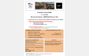 Prix de St Maurice l'Exil