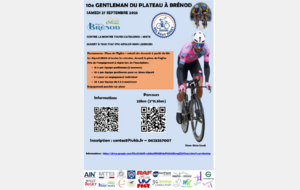 10ième Gentleman du Plateau - Brénod - CLM