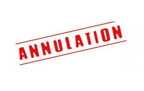 Annulation du CX de Décines et du CLM de Culoz de ce WE